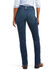 Image #3 - Ariat Women's R.E.A.L Perfect Rise Stretch Abby Straight Mackenzie Jeans, Blue, hi-res