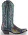 Image #2 - Dan Post Women's Painted Belly Python Triad Cowgirl Boots - Snip Toe, , hi-res