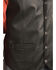 Scully Men's Lamb Leather Vest, Black, hi-res