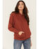 Image #1 - Ariat Women's Boot Barn Exclusive Embroidered Logo Hoodie, , hi-res