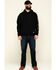 Image #6 - Ariat Men's Black/Lime Rebar Graphic Hooded Work Sweatshirt, Black, hi-res
