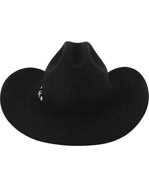 Image #4 - Stetson Men's Apache 4X Buffalo Felt Hat, Black, hi-res