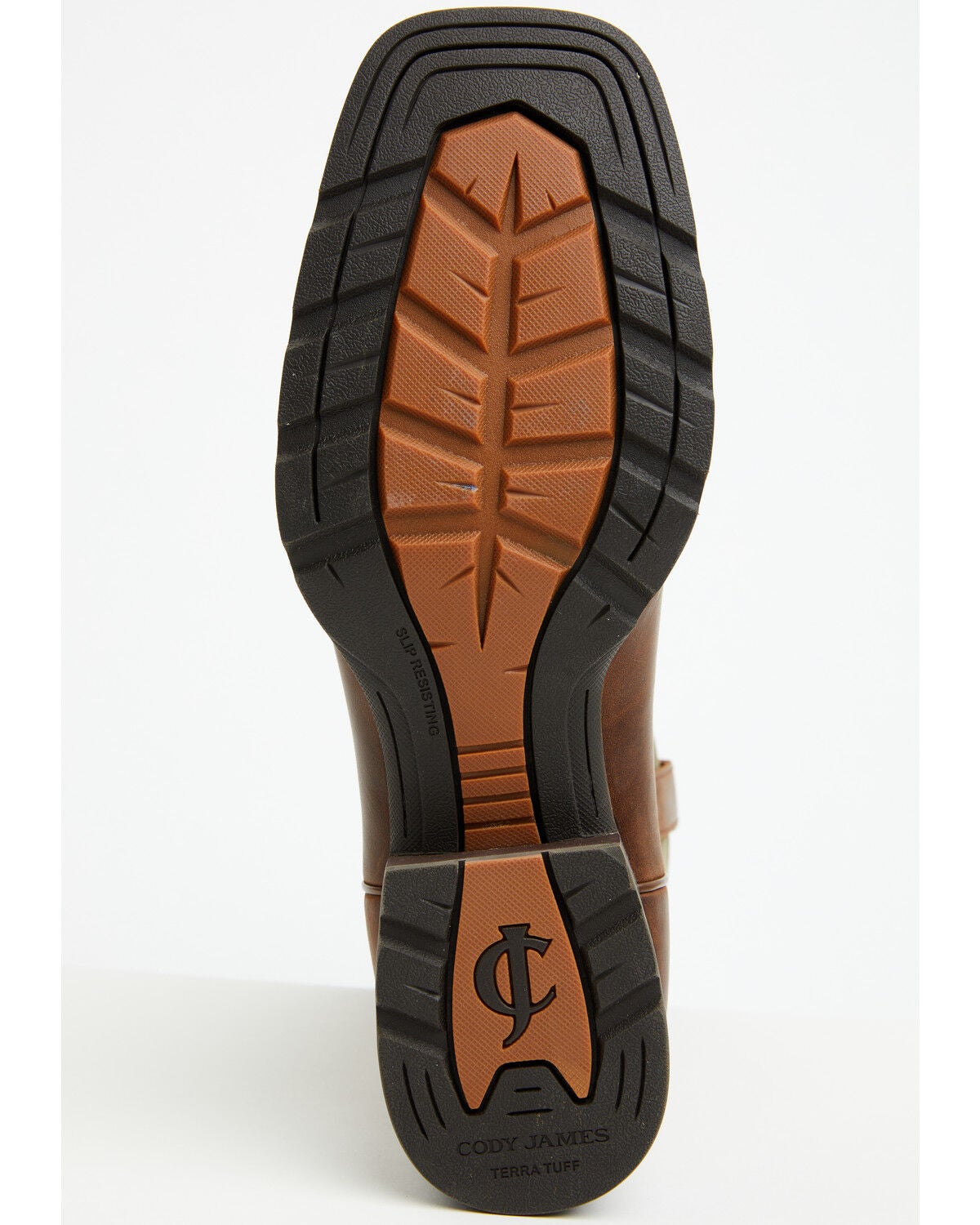Image #7 - Cody James Men's Ranger Waterproof Performance Western Boots - Broad Square Toe, Brown, hi-res