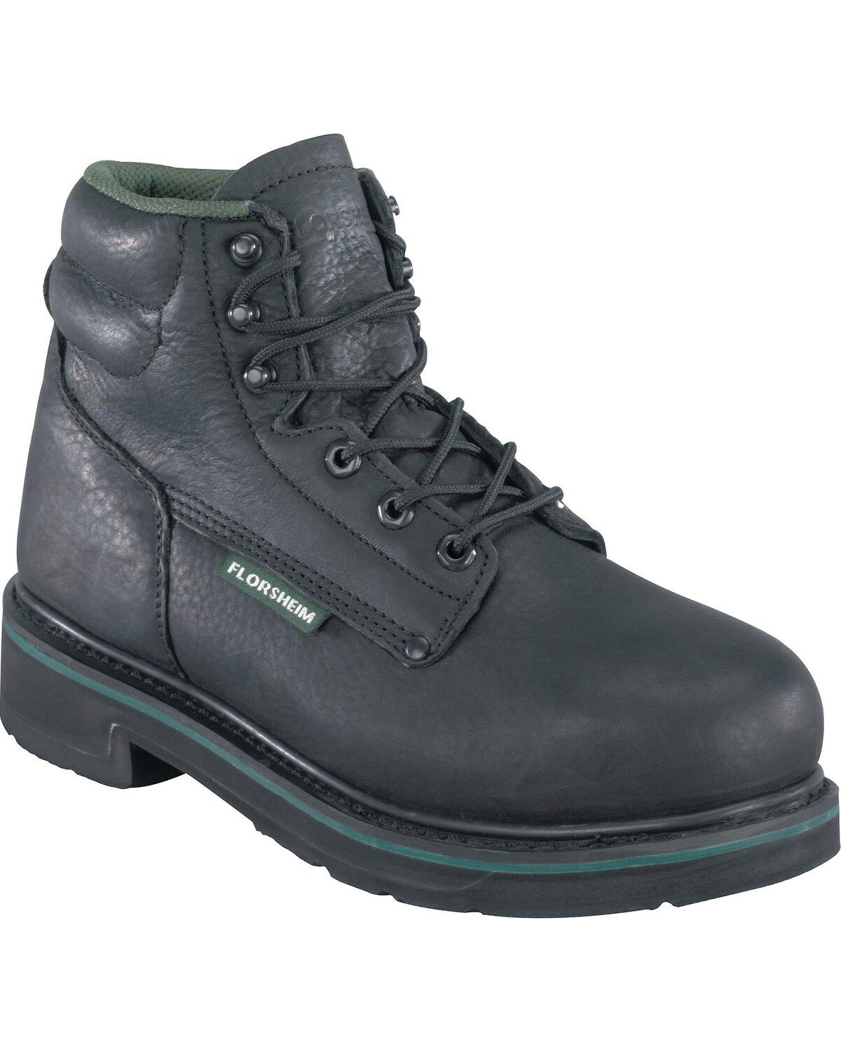 Image #1 - Florsheim Men's Utility 6" Work Boots - Steel Toe, , hi-res