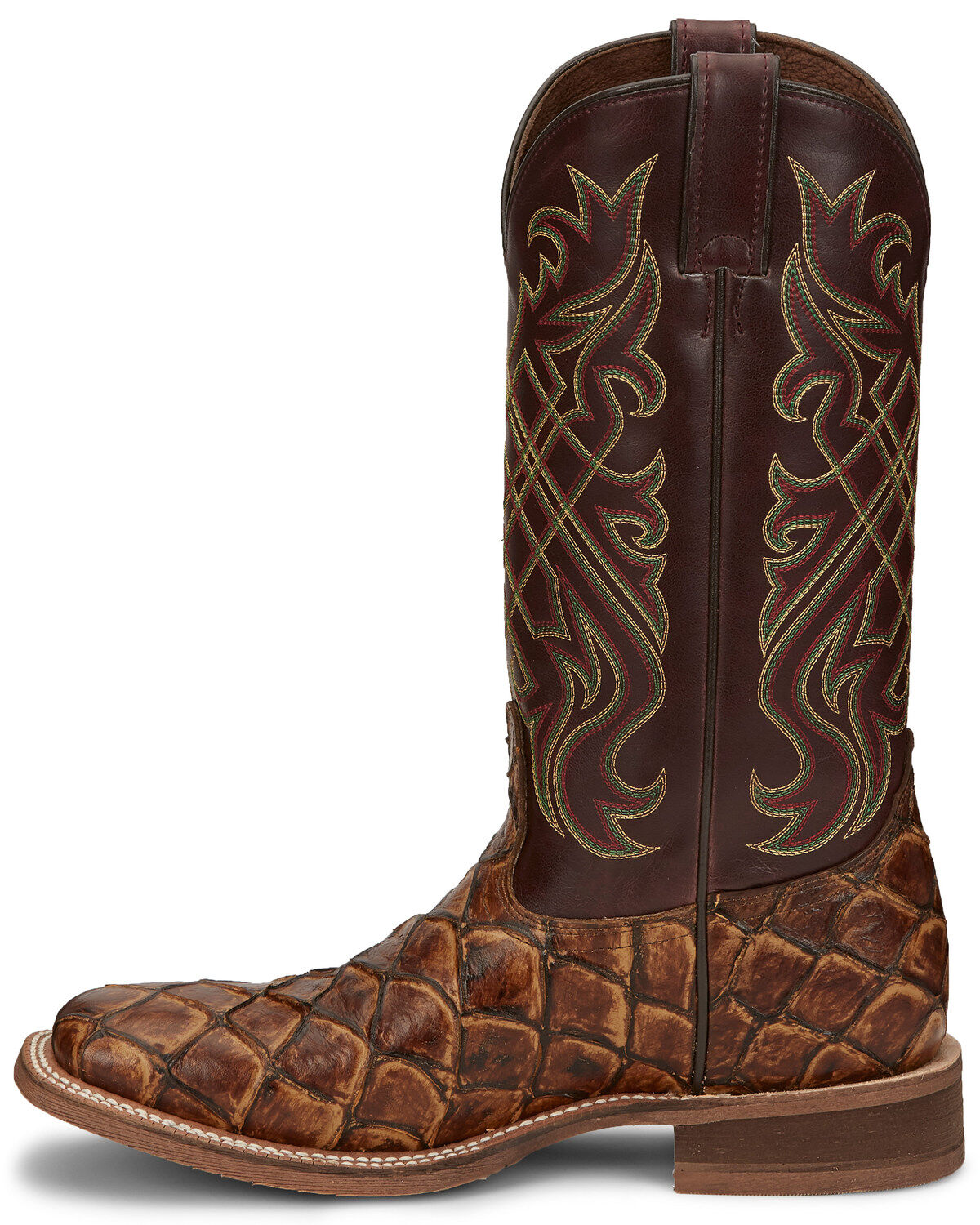 Image #3 - Nocona Men's Bryce Maple Western Boots - Broad Square Toe, , hi-res