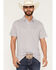 Image #1 - Ariat Men's All Over Medallion Print Classic Fit Short Sleeve Button-Down Polo Shirt, , hi-res