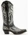 Image #2 - Corral Women's Studded Western Boots - Snip Toe, Black, hi-res