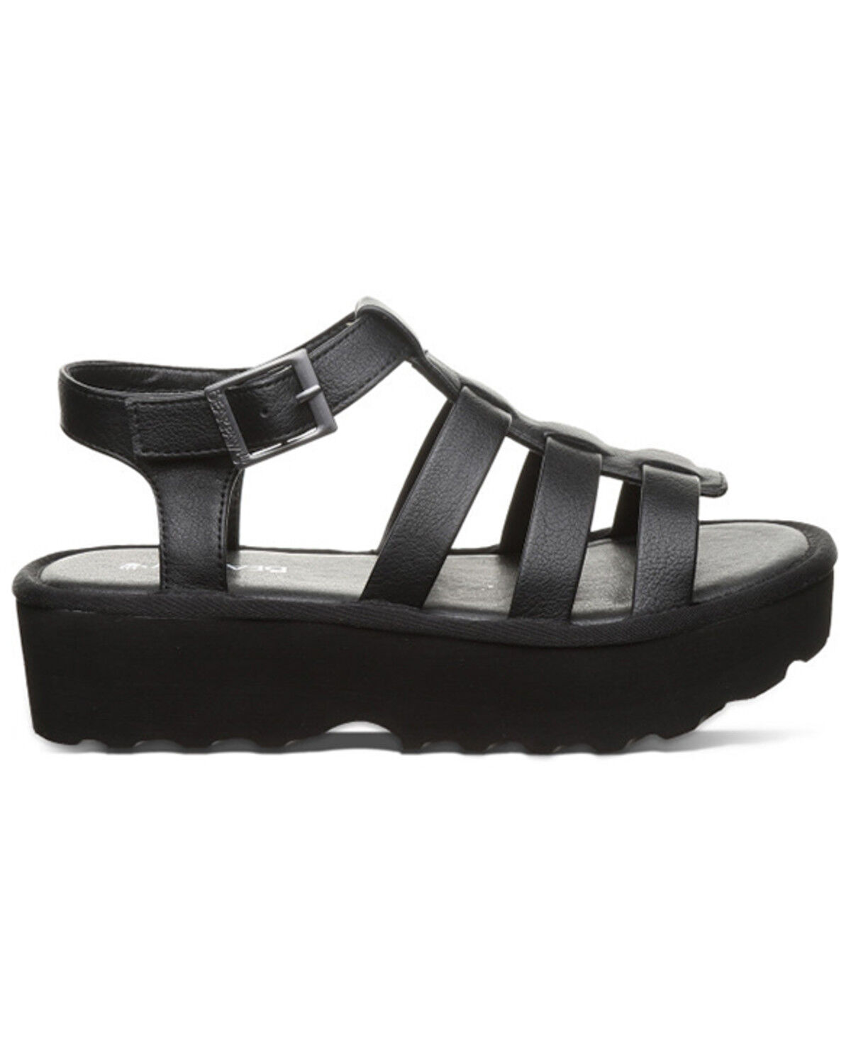 Image #2 - Bearpaw Women's High Seas Platform Sandals, Black, hi-res