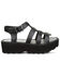Image #2 - Bearpaw Women's High Seas Platform Sandals, Black, hi-res