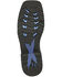 Tony Lama Men's Anchor Water Buffalo Soft Western Work Boots - Broad Square Toe , Brown, hi-res