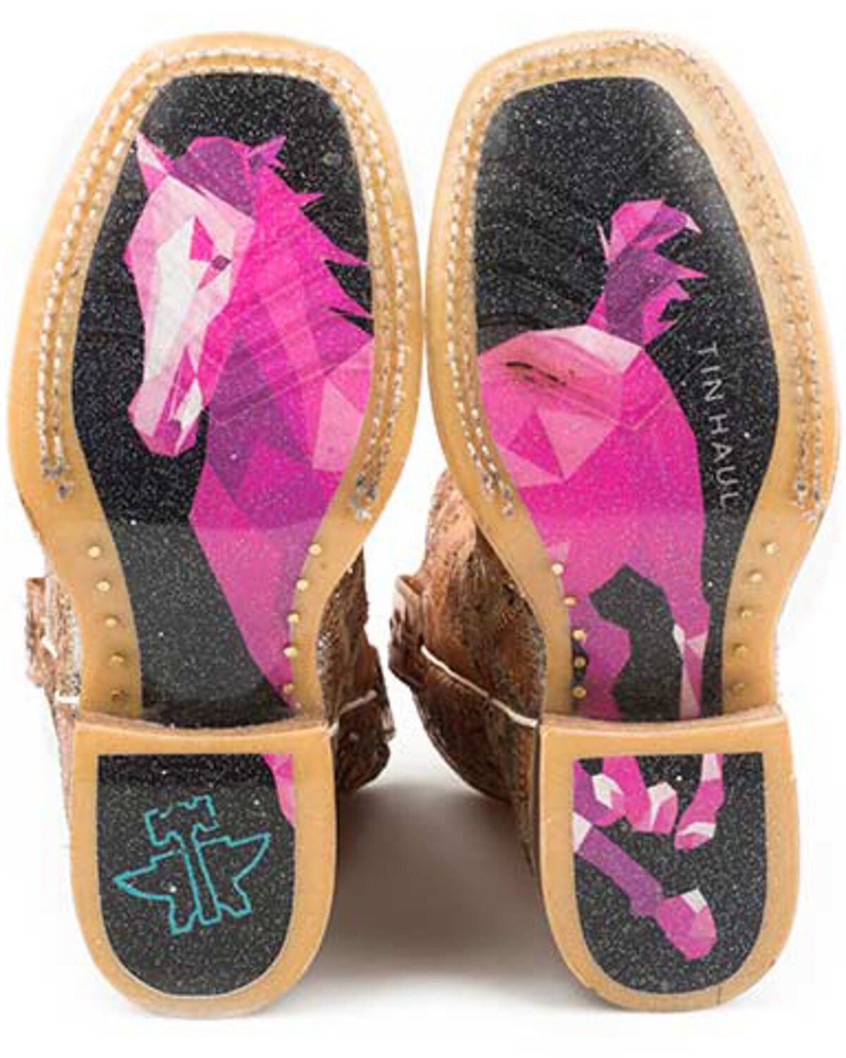 Image #2 - Tin Haul Boys' Mish & Mash Western Boots - Square Toe, , hi-res