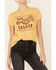 Image #3 - Bandit Brand Women's Mustard Silver Spur Spoon Graphic Tee , , hi-res