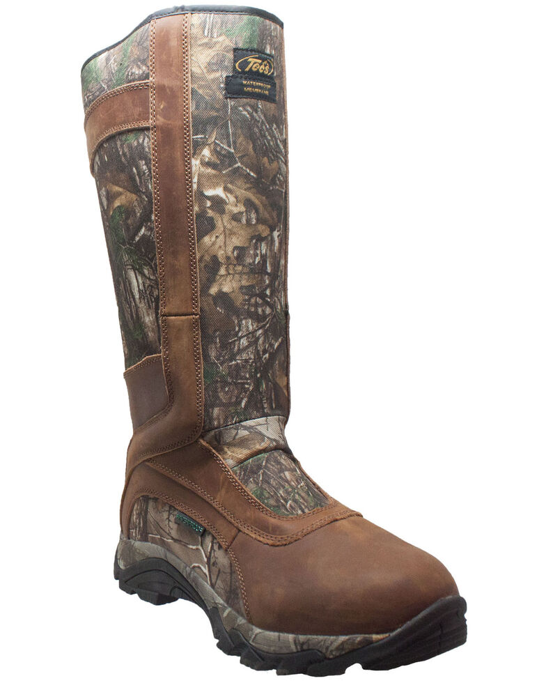 snake skin work boots