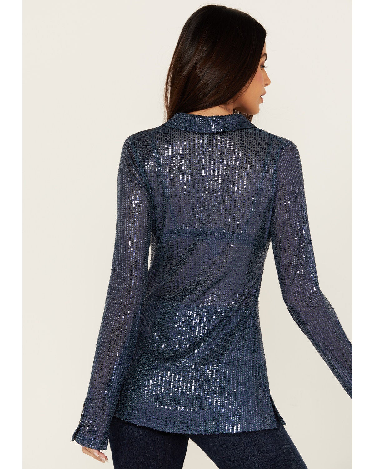 sequin shirtee