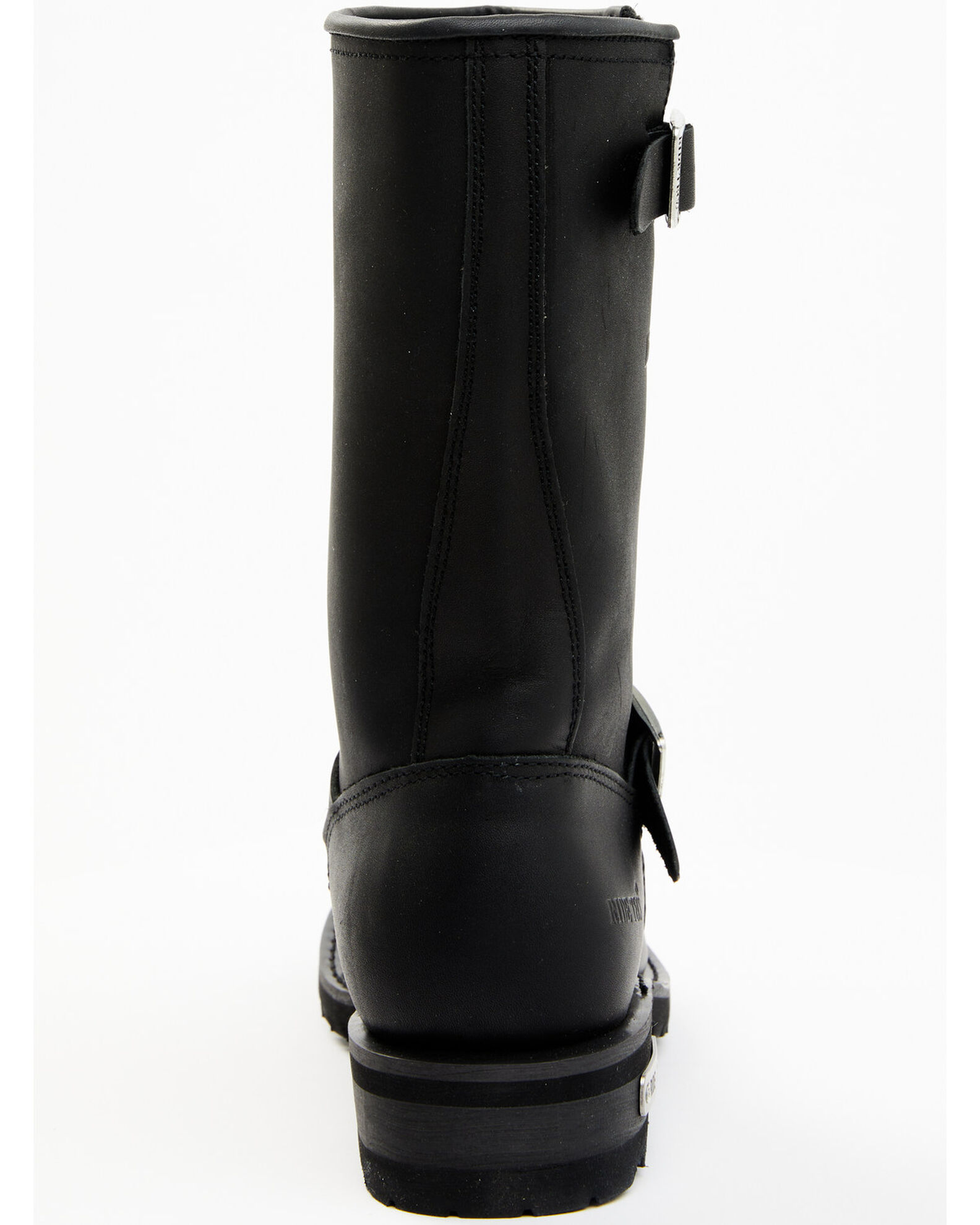 Image #5 - Ad Tec Men's Heavy Duty 13" Motorcycle Boots, Black, hi-res