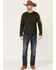 Image #2 - Browning Men's Solid Logan Logo Graphic Lightweight Long Sleeve T-Shirt, Dark Green, hi-res