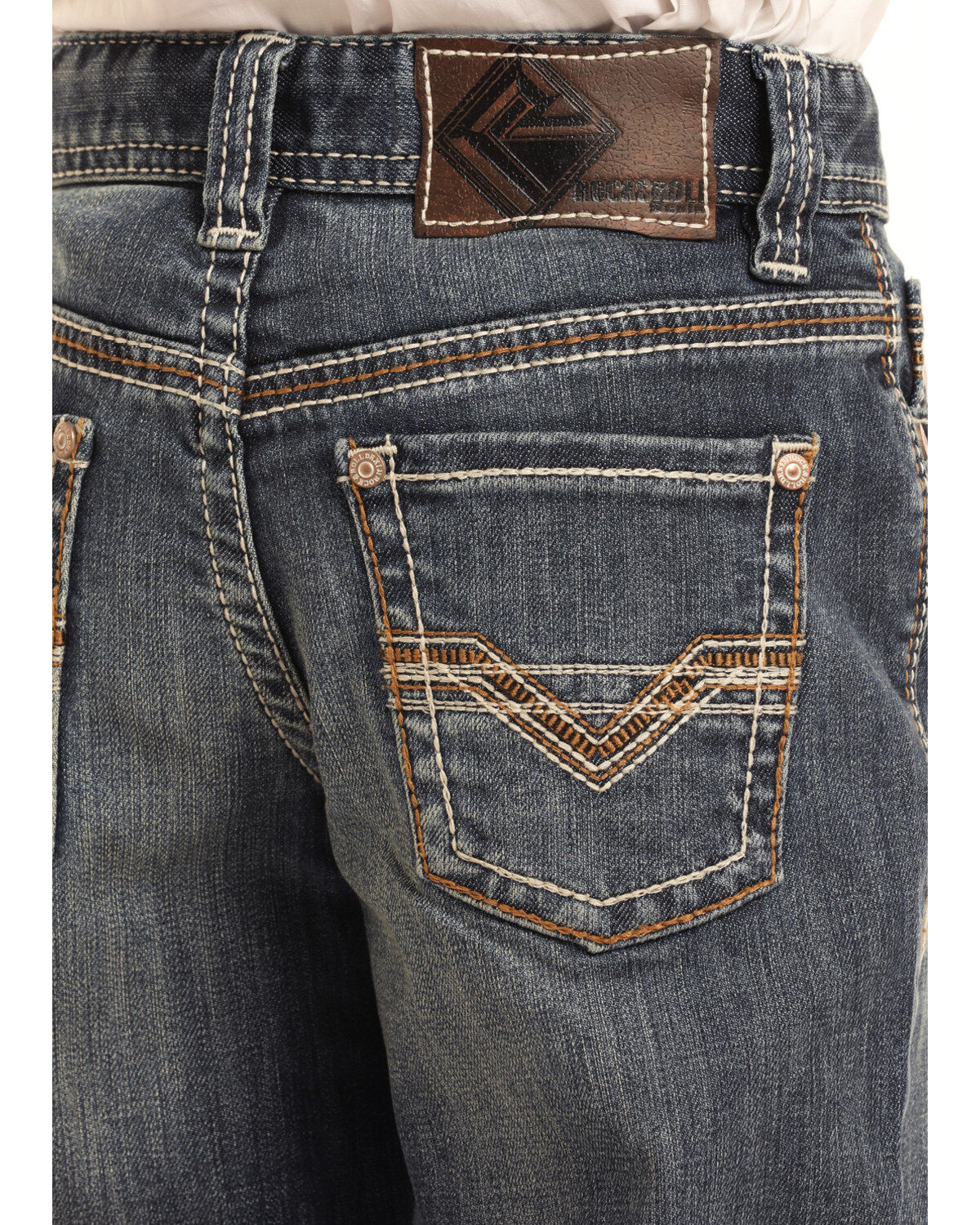 stretch denim bootcut jeans