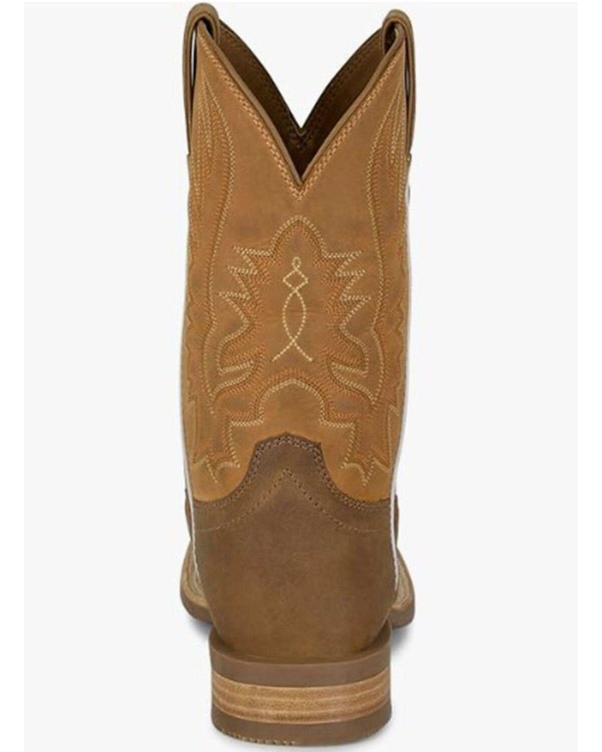 Image #5 - Justin Men's Rustle Performance Western Boots - Broad Square Toe, Rust Copper, hi-res