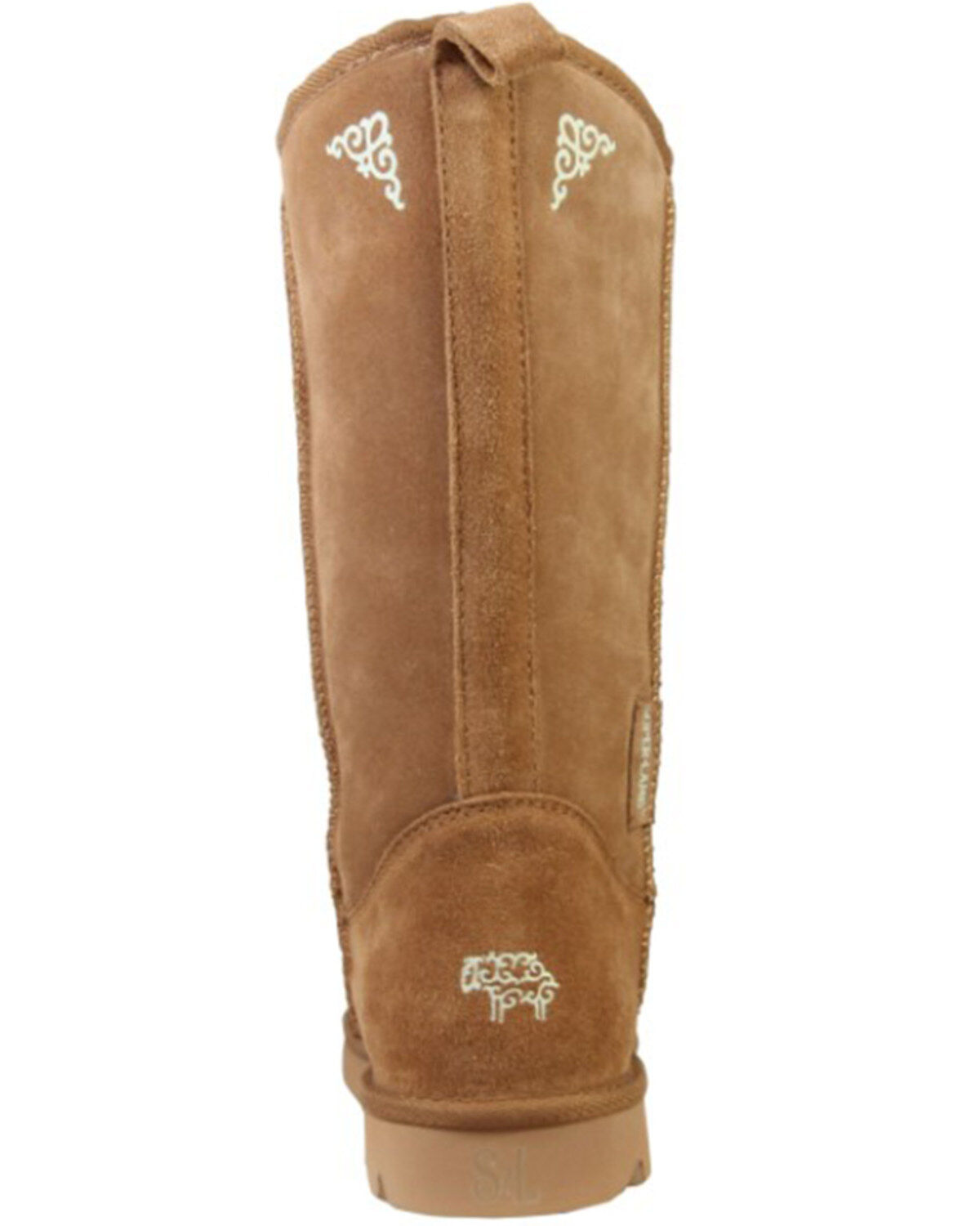 Image #4 - Superlamb Women's Argali Suede Leather Pull On Casual Boots - Round Toe, , hi-res