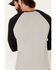 Image #5 - Rock & Roll Denim Men's FR Long Sleeve Work Raglan T-Shirt, Heather Grey, hi-res