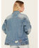 Image #4 - Cleo + Wolf Women's Medium Wash Denim Jacket, Medium Wash, hi-res
