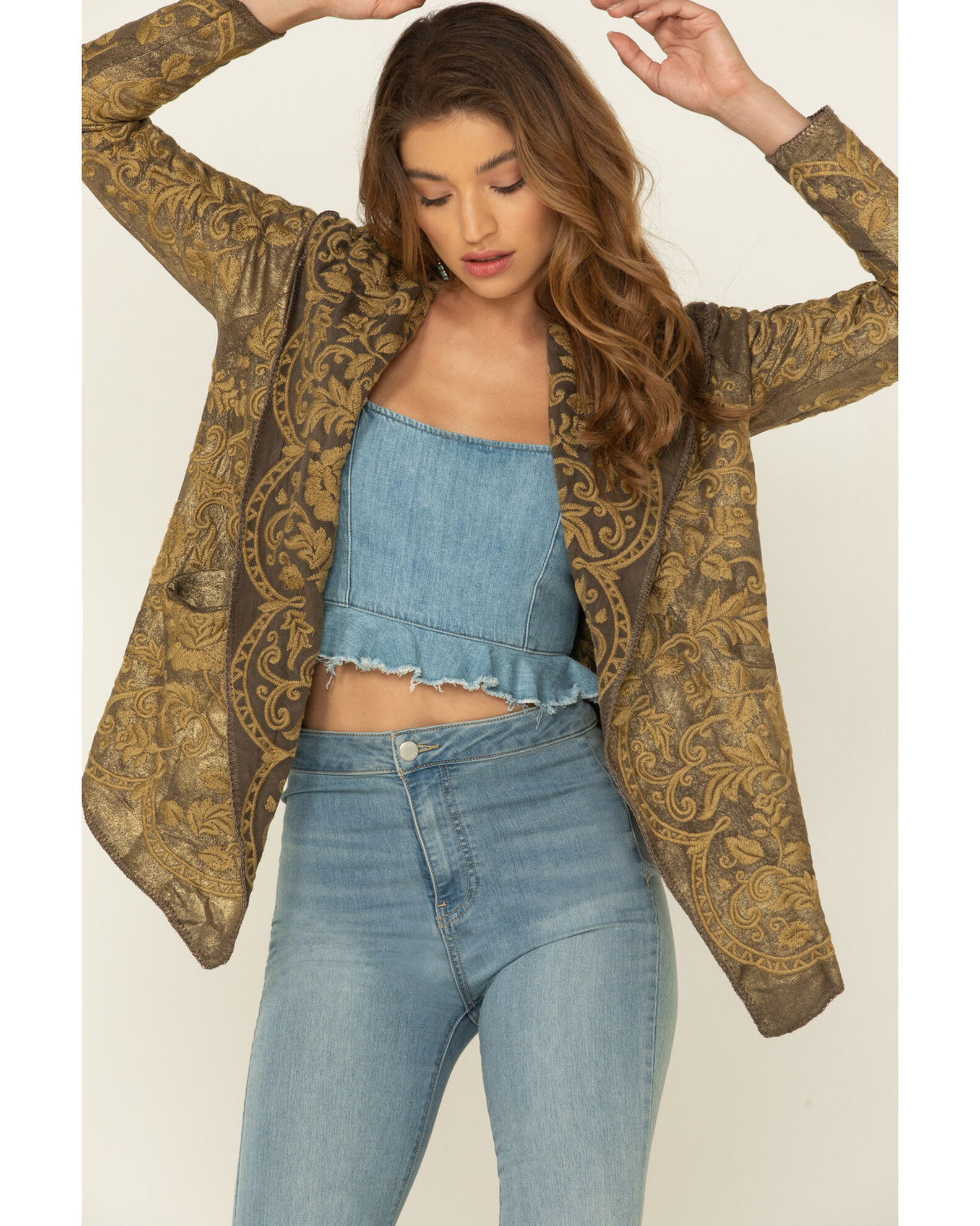 Johnny was cheap hooded cardigan
