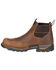 Image #3 - Georgia Boot Men's Eagle One Waterproof Chelsea Work Boots - Soft Toe, Brown, hi-res