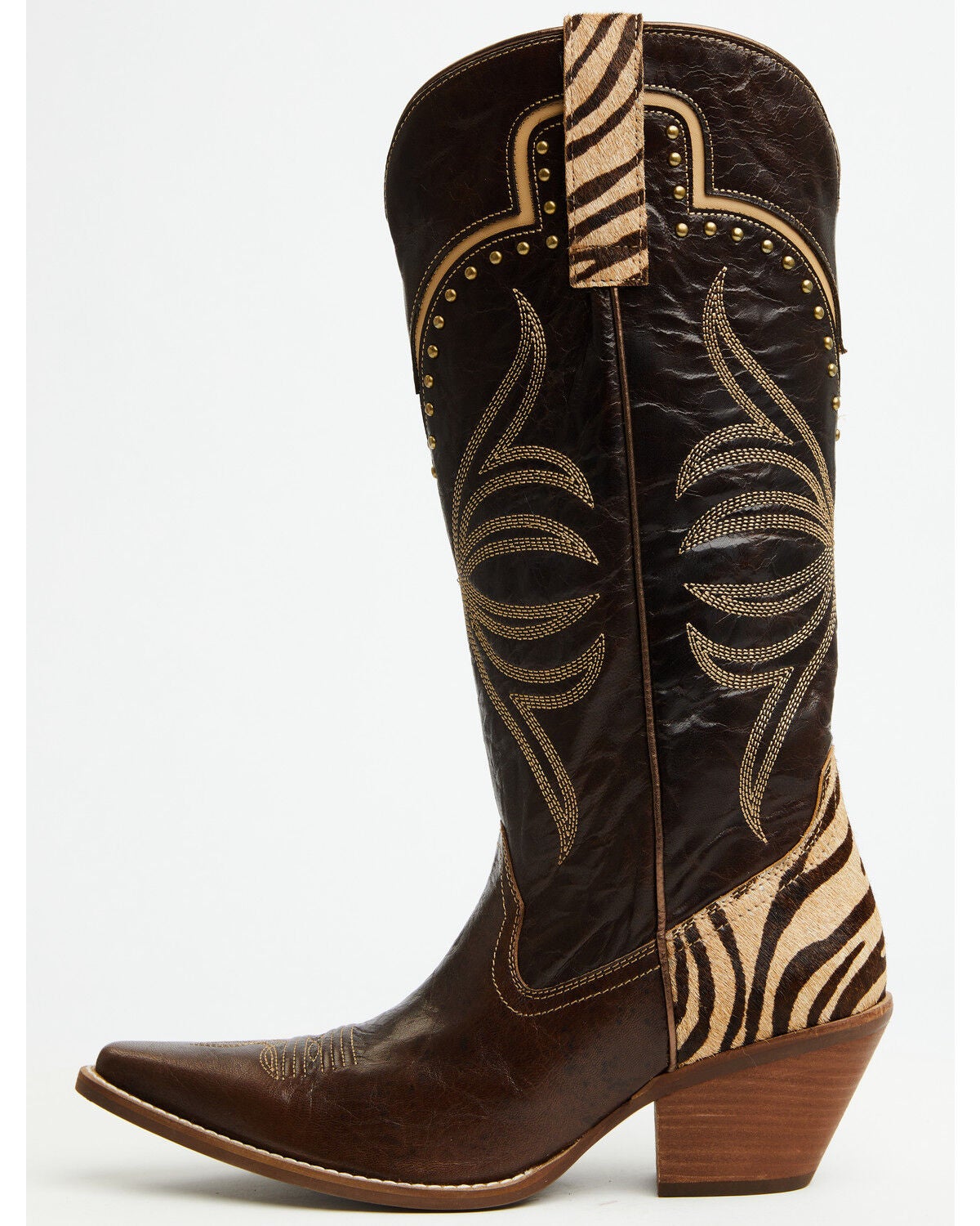 Image #3 - Idyllwind Women's Wildside Tall Western Boots - Snip Toe, Brown, hi-res