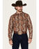 Image #1 - Cody James Men's Dennis Paisley Print Long Sleeve Snap Western Shirt, Rust, hi-res