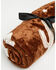 Image #1 - Boot Barn Cimarron Western Icon Fleece Blanket, Brown, hi-res