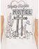 Image #4 - Cowgirl Up Women's Heart Short Sleeve Graphic Tee, White, hi-res