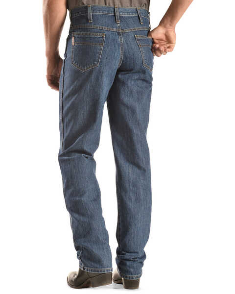 Image #1 - Cinch Men's Green Label Original Fit Stonewash Jeans, Dark Stone, hi-res