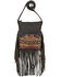 American West Women's Southwestern Tapestry Fringe Handbag, Multi, hi-res