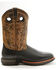 Image #2 - Laredo Men's Alloy Western Boots - Broad Square Toe, Black, hi-res