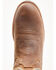 Image #6 - Justin Men's Rendon Western Boots - Round Toe, Pecan, hi-res