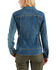 Carhartt Women's Indigo Benson Denim Jacket , , hi-res