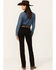 Image #3 - Wrangler Women's Willow Mid Rise Bootcut Ultimate Riding Jeans, Black, hi-res
