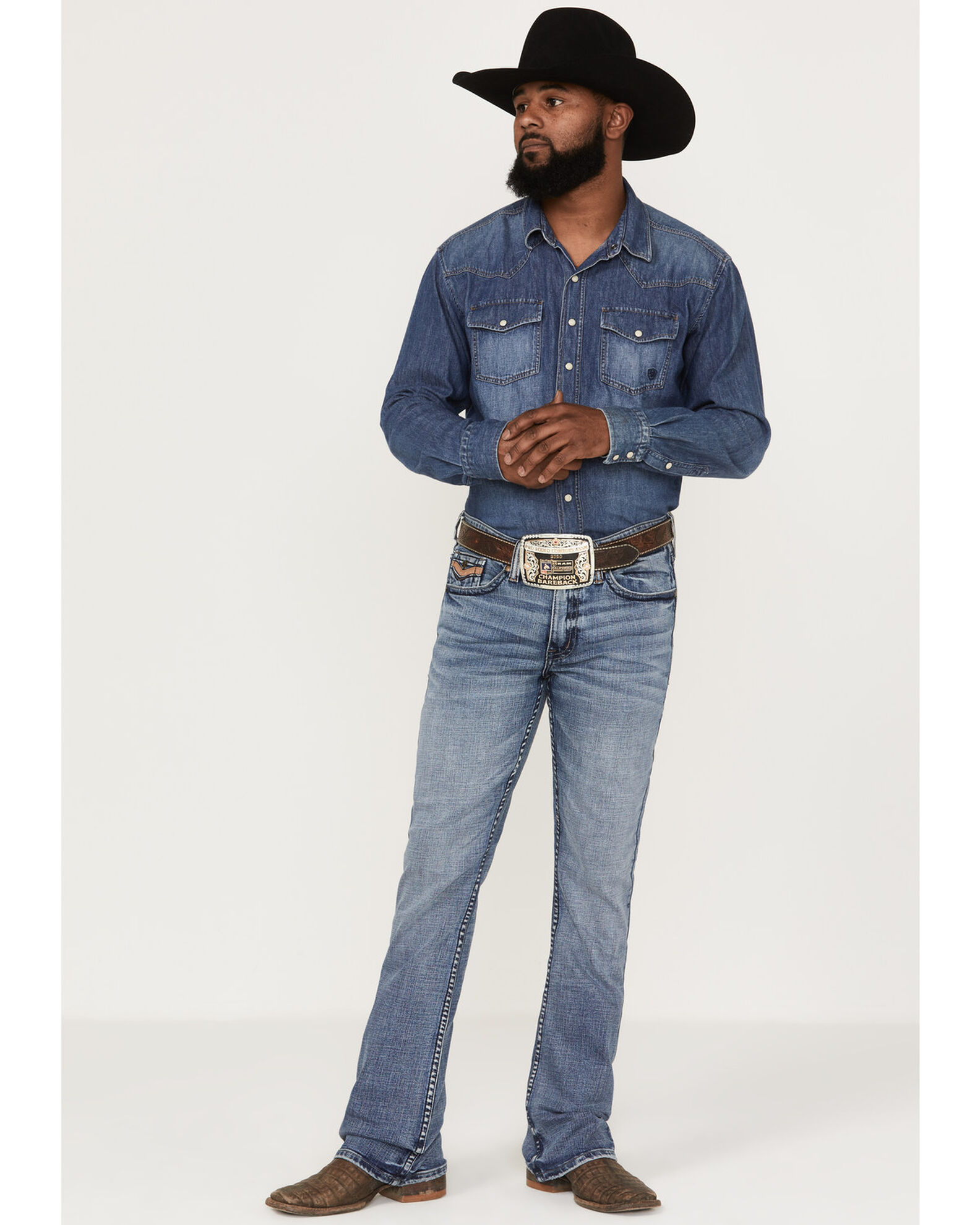 Cowboy store bootcut jeans