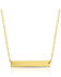 Image #2 - Montana Silversmiths Women's Gold Faith Is Greater Than Fear Necklace, Silver, hi-res