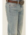 Image #2 - Rock & Roll Denim Boys' Two Tone Bootcut Denim Jeans, Blue, hi-res