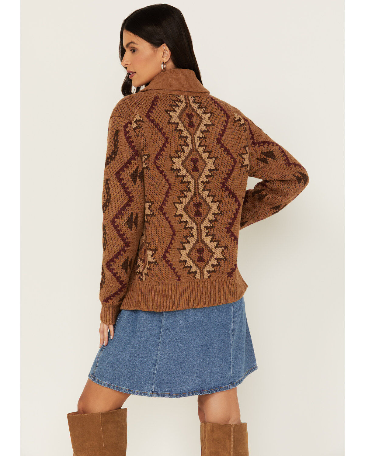 Image #4 - Tasha Polizzi Women's Southwestern Knit Avery Cardigan, , hi-res