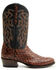 Image #2 - Cody James Men's Exotic Pirarucu Western Boots - Round Toe, Dark Brown, hi-res