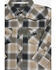 Image #2 - Cowboy Hardware Toddler Boys' Hombre Plaid Print Long Sleeve Snap Stretch Western Shirt, Multi, hi-res