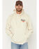 Image #2 - Coors Men's Coors Banquet Rodeo Steerhead Graphic Hooded Sweatshirt, Natural, hi-res