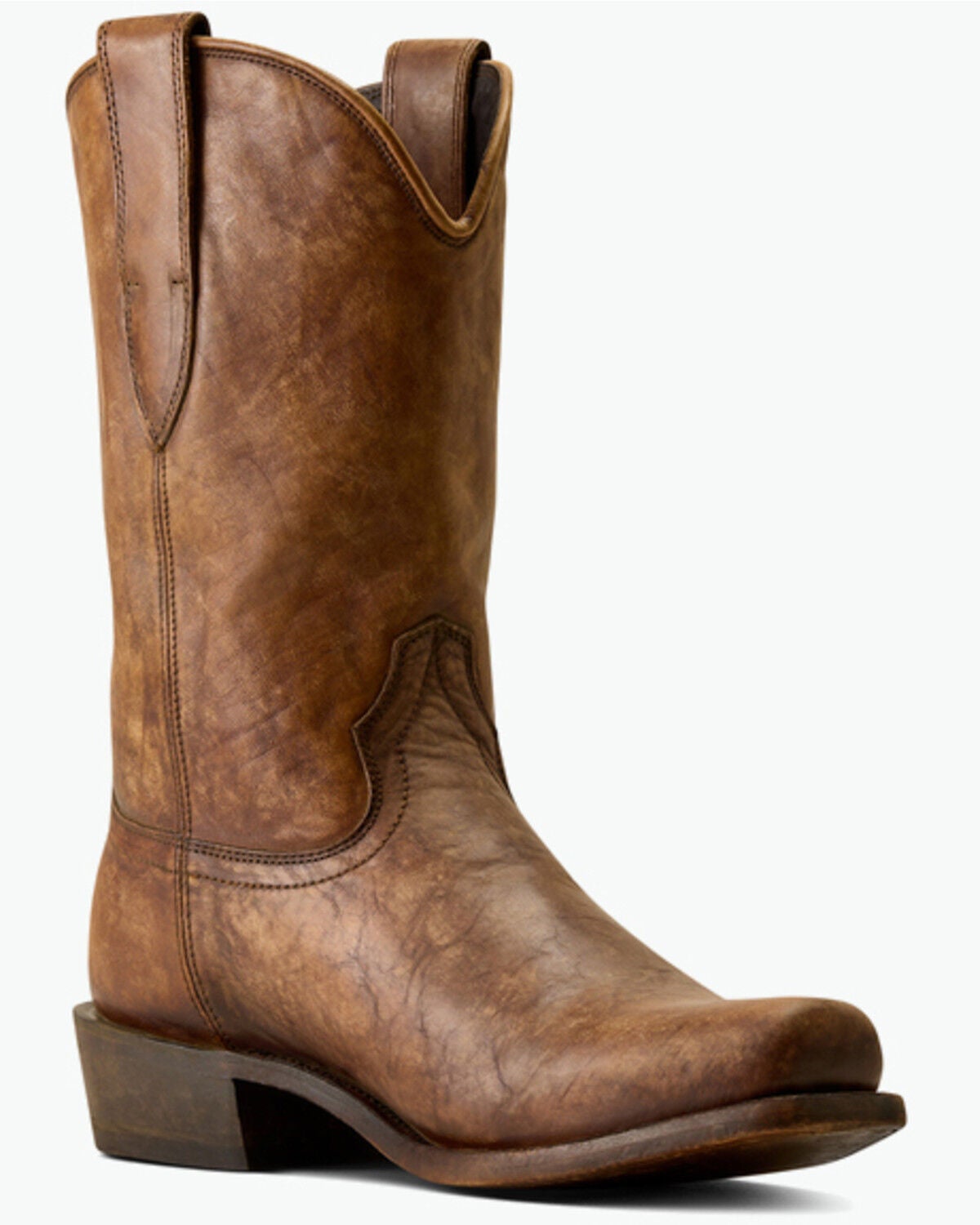 Image #1 - Ariat Men's Knoxville Western Boots - Square Toe, Brown, hi-res