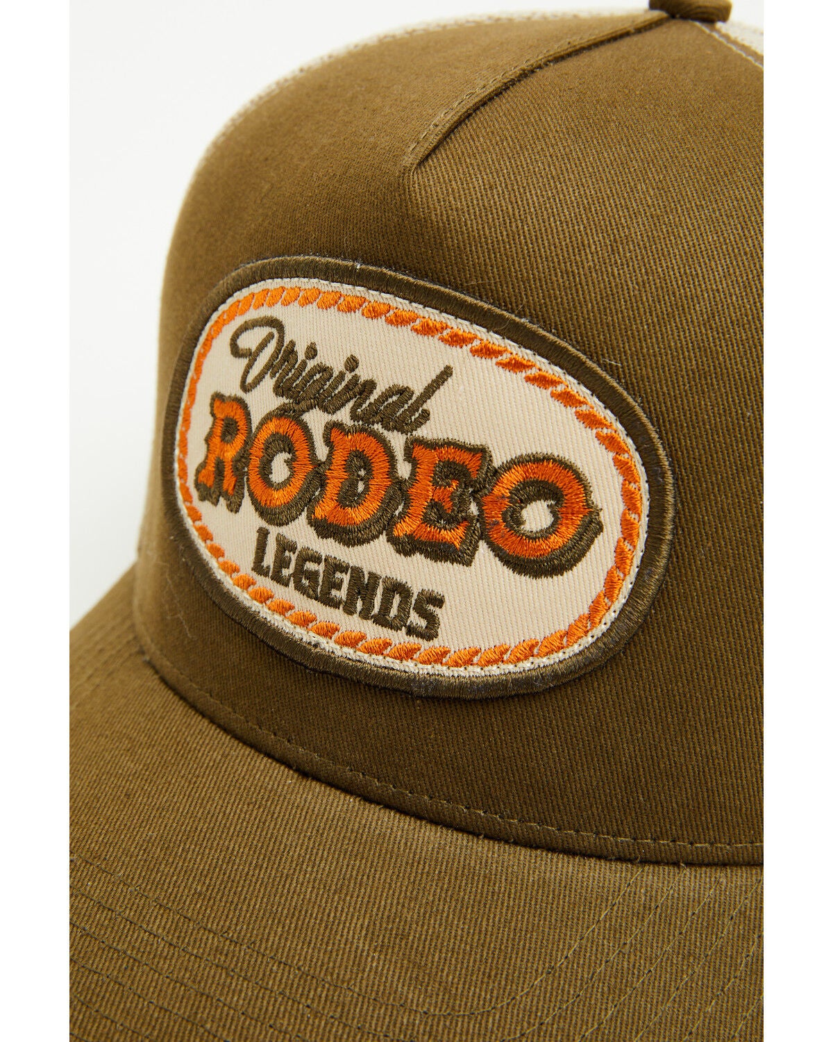 Image #2 - RANK 45&reg; Men's Original Rodeo Ball Cap, Olive, hi-res
