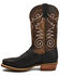 Dan Post Men's Chocolate Performance Western Boots - Square Toe , Chocolate, hi-res