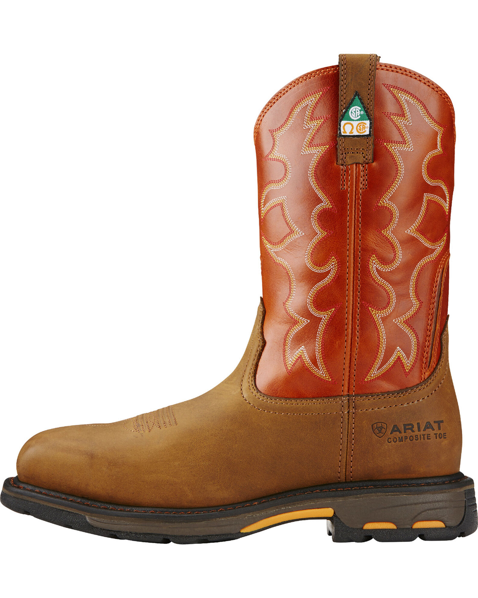 Ariat Men s WorkHog CSA Work Boots Composite Toe Boot Barn