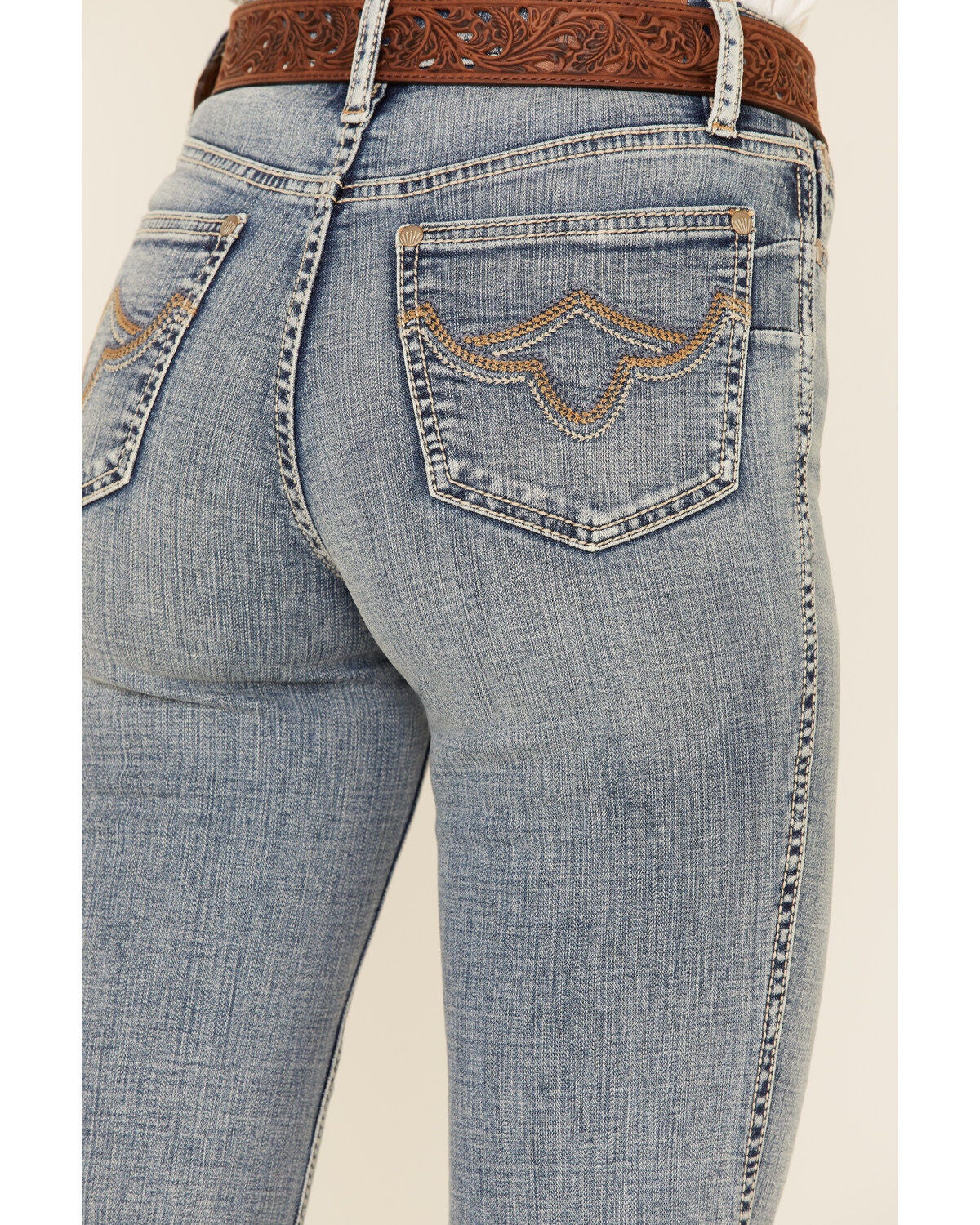 316 shaping bootcut jeans