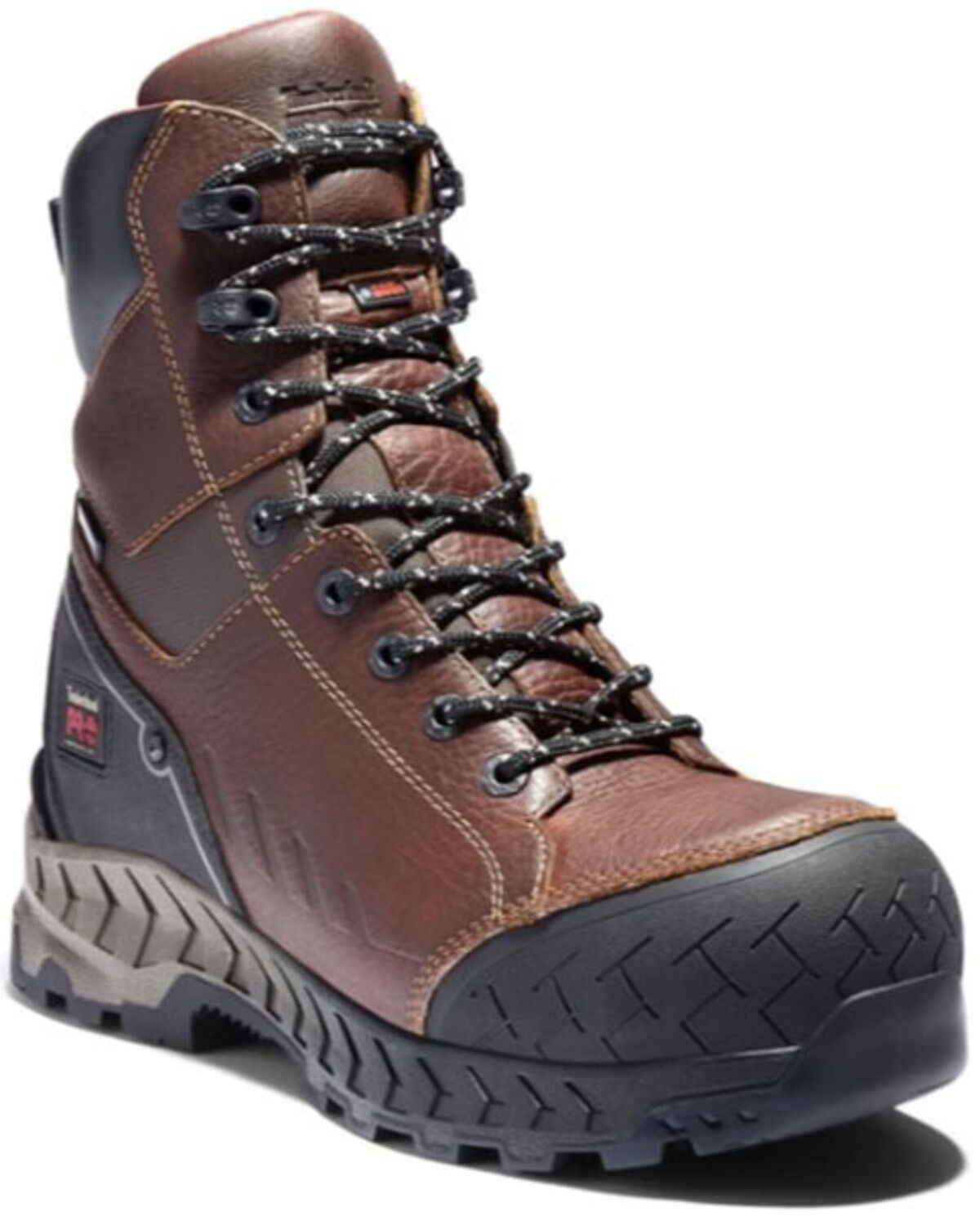 Image #1 - Timberland PRO Men's Summit Waterproof Work Boots - Composite Toe, Brown, hi-res